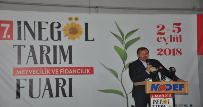 İnegöl Tarım Fuarı Açıldı