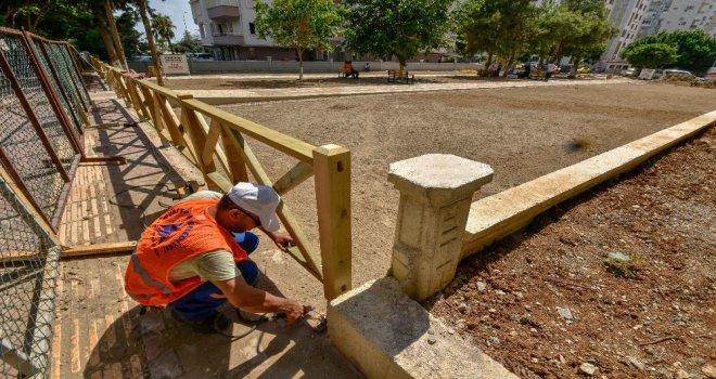 Meltemdeki Park Çalışmalarında Sona Gelindi