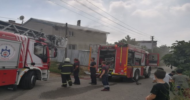 Ocakta Unutulan Yemekten Çıkan Yangın Korkuttu