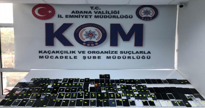 Adanada Kaçak Telefon Operasyonu