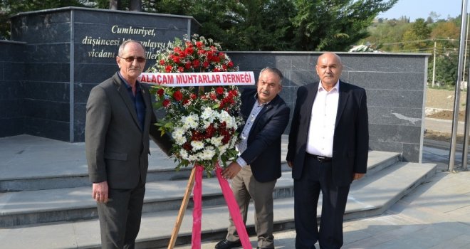 Alaçamda Muhtarlar Günü Törenle Kutlandı