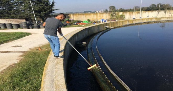 Arıtma Tesisinin Bakımları Yapıldı