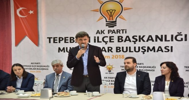 Ak Partiden Tepebaşında “Muhtarlar Buluşması”