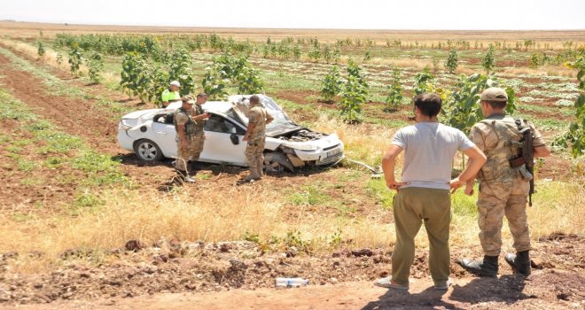 Diyarbakırda Otomobil Takla Attı: 5 Yaralı