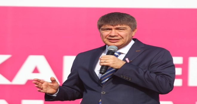 Antalyada Kadınlardan Pembe Yürüyüş