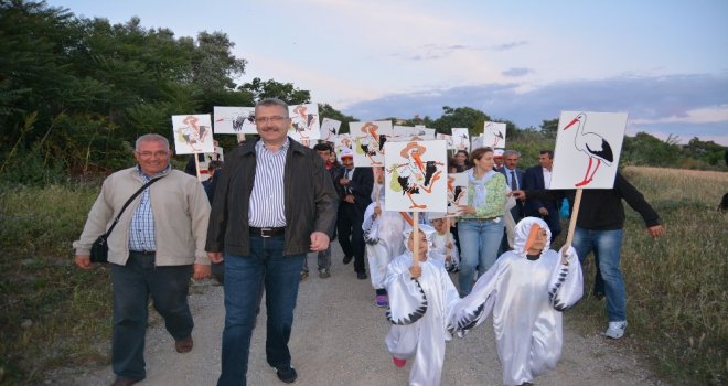 Karacabeyde Leylek Festivali Coşkusu