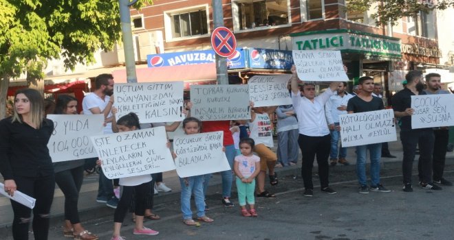 Leyla Ve Eylülün Öldürülmesine Adıyamandan Tepki