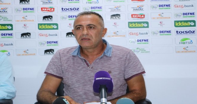 Murat Sönmez: “Ümit Veren Bir Hatayspor Var