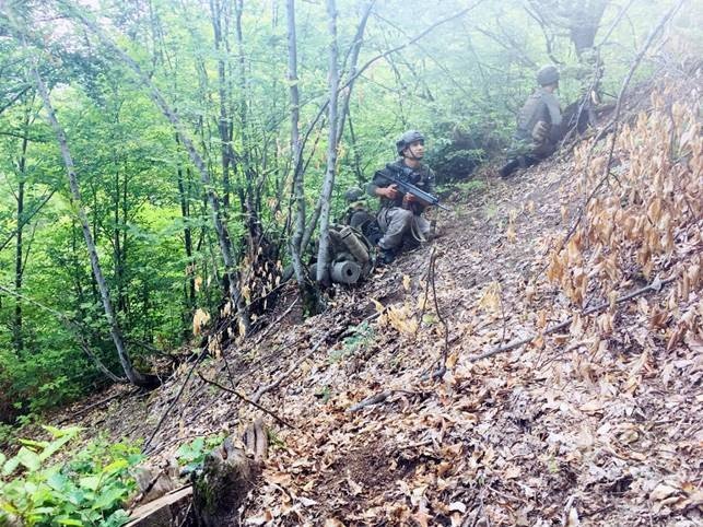 Tokat Dağlarında Terör Operasyonu