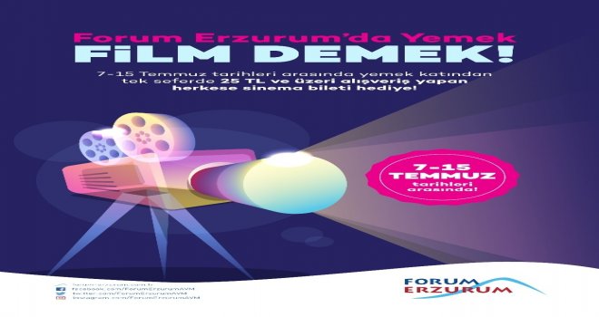 Forum Erzurumda Yemek Demek, Film Demek