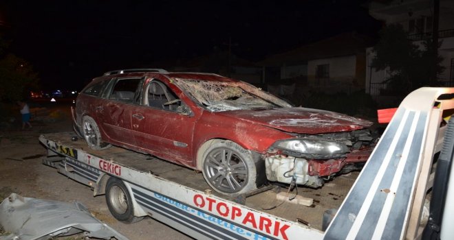 Uşakta Trafik Kazası;1 Ölü, 2 Yaralı