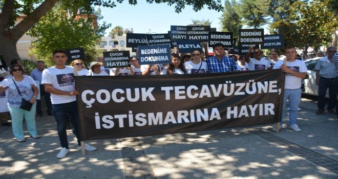 Antalyada Çocuk İstismarı Protesto Edildi