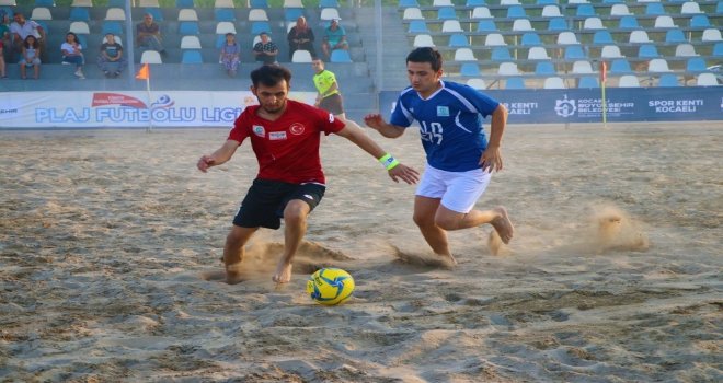 Plaj Futbolu Liginde Bol Gollü Açılış