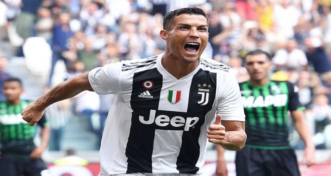 Cristiano Ronaldo, İtalyada Siftah Yaptı