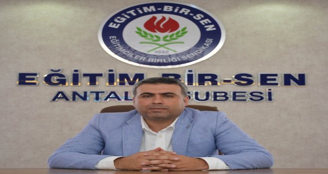 Eğitim Bir-Sen Antalya Şubesinden Alan Değişikliği Çağrısı