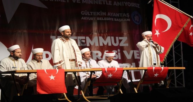 Akyurtta 15 Temmuz Coşkusu