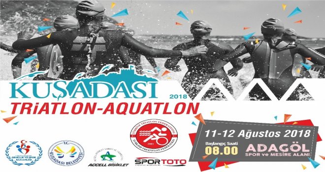 Kuşadası Triatlonu Ve Aquatlonu 11 Ağustota Başlıyor