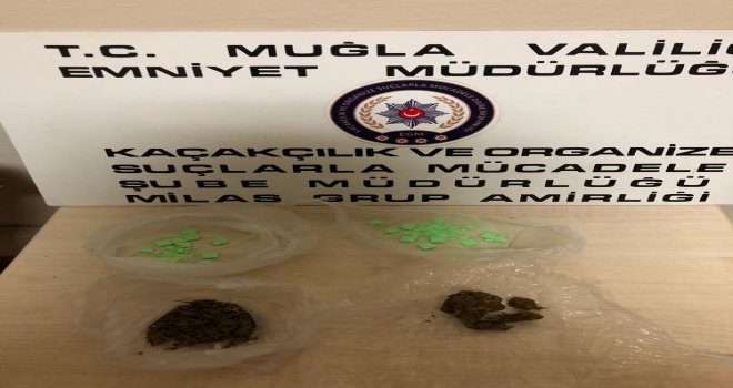 Milasta Uyuşturucu Madde Ele Geçirildi