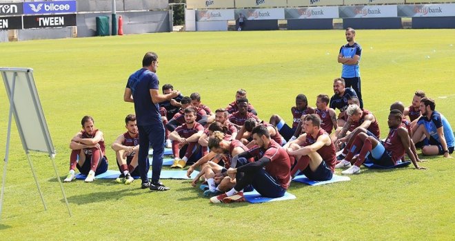 Trabzonspor, Galatasaray Maçı Hazırlıklarını Sürdürdü