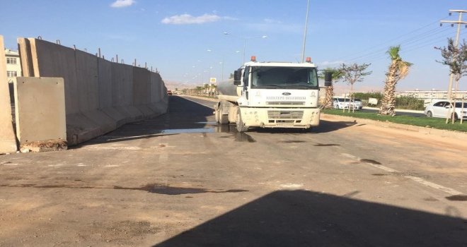 Kızıltepede Güvenlik Nedeniyle Kapatılan Yol Trafiğe Açıldı