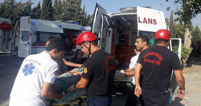 Kahramanmaraşta Trafik Kazası: 3Ü Ağır 12 Yaralı