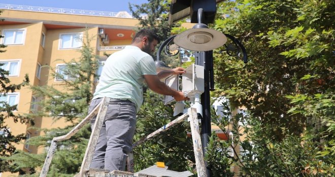 Haliliyedeki Parklar Güvenlik Kameralarıyla Donatılıyor