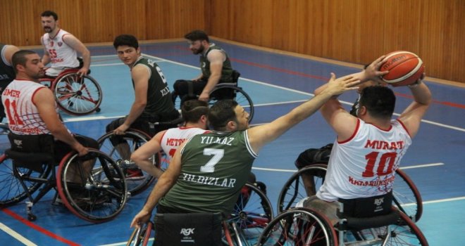 Tekerlekli Sandalye Basketbol Takımı Dördüncü Tamamladı