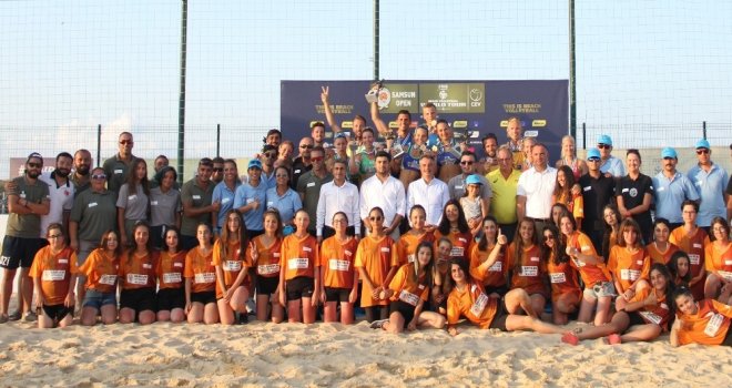 Fıvb Plaj Voleybolu Dünya Turunun 1 Yıldızlı Samsun Etabı Sona Erdi