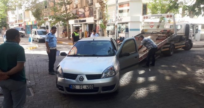 Olaya Giden Polis Kaza Yaptı: 1 Yaralı