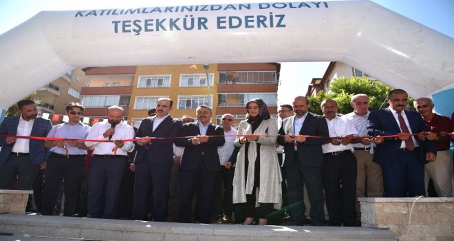 Seydişehirde Selçuklu Parkı Açıldı