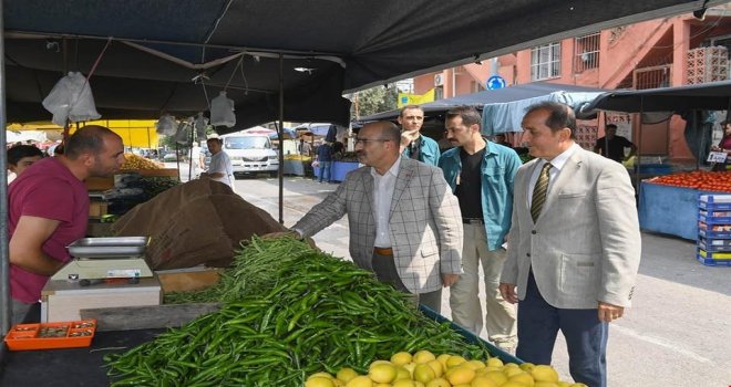 Biberci Ve Zeytinci Esnafına Kalıcı Yer Yapılacak