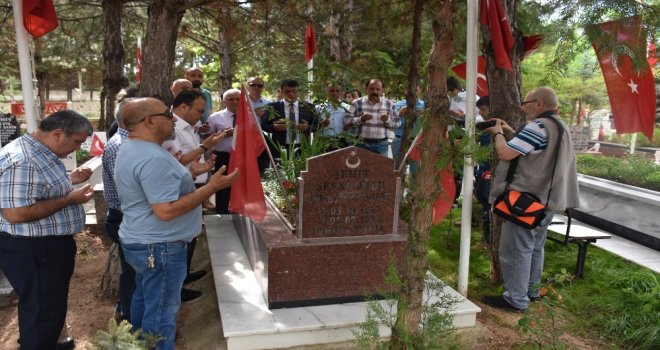 Korkunç Patlamada Şehit Düşmüştü, Mezarı Başında Anıldı