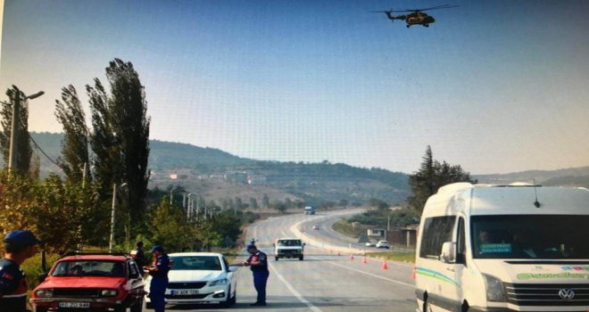 Trafiğe Helikopterli Denetim