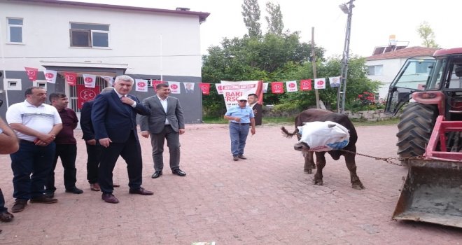 Mhp Kayseri Milletvekili Baki Ersoy Kurban Kestirti