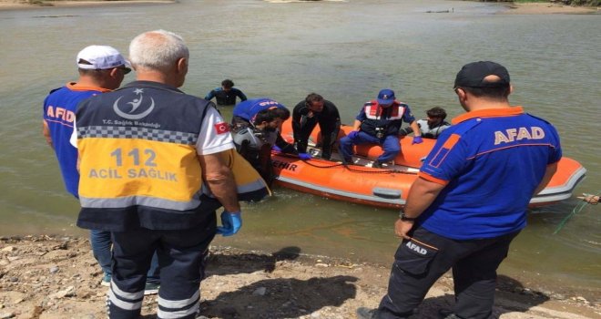 Kızılırmakta Boğulan Genci Arama Çalışmaları Sona Erdi